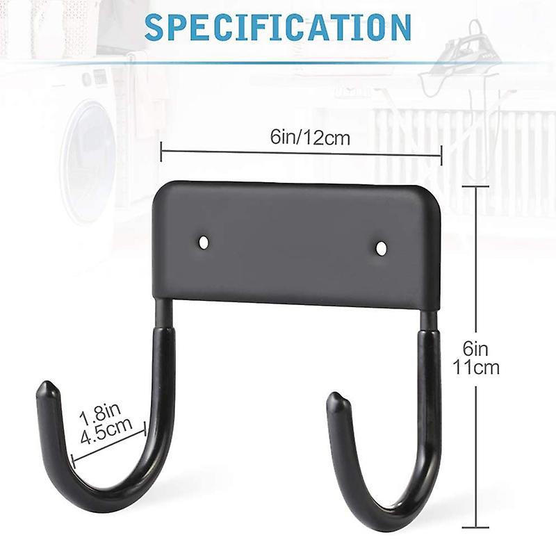 Wall Mounted Holder, Large & Small Ironing Board (matte Black)