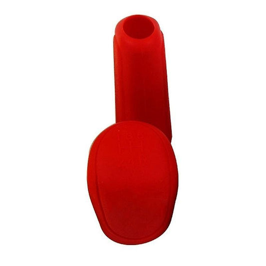 2pcs Car Hand Brake Case Silicone Gear Head Shift Knob Coverred