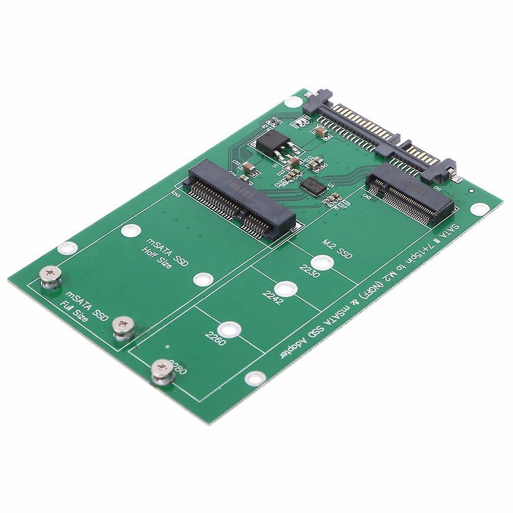 M.2 Ngff/msata Ssd to Sata3 Notebook Msata Solid State Drive Card
