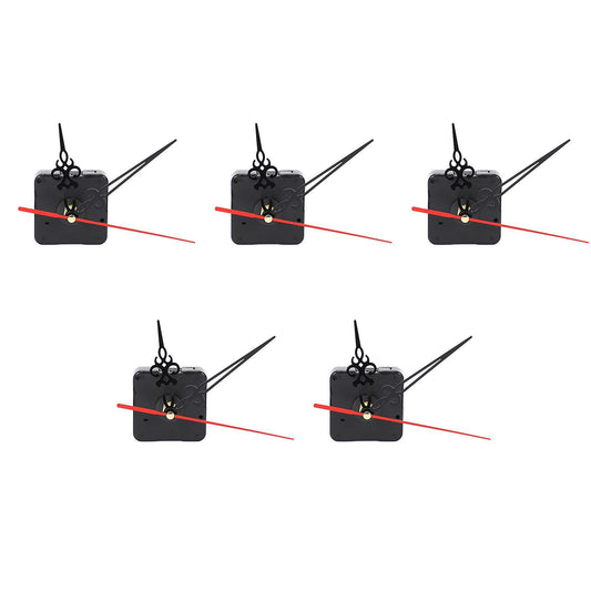 5x Modern Quartz Wall Clock Mechanism Movement Replacement Parts