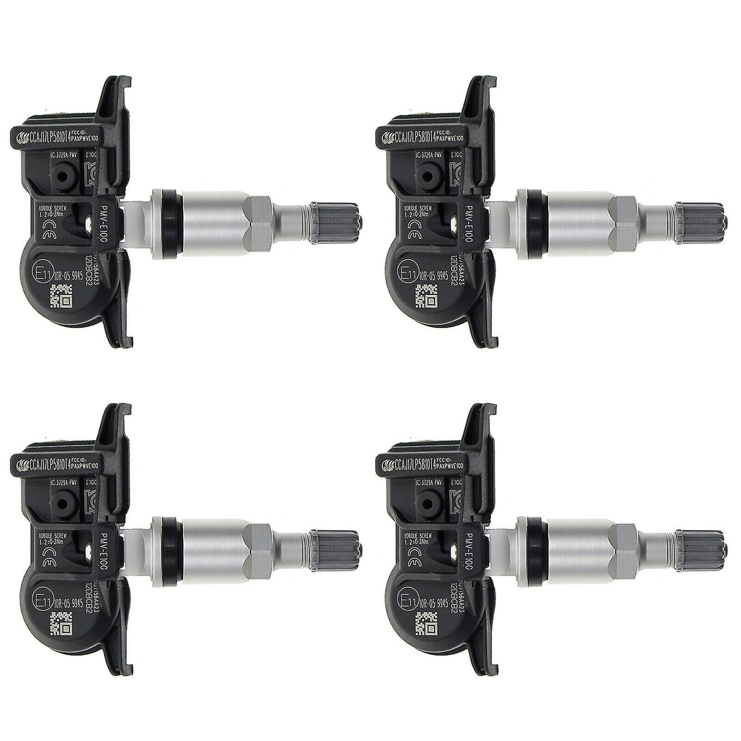 4 Pcs Tire Pressure Monitor Sensor for Toyota Highlander Pmv-e100