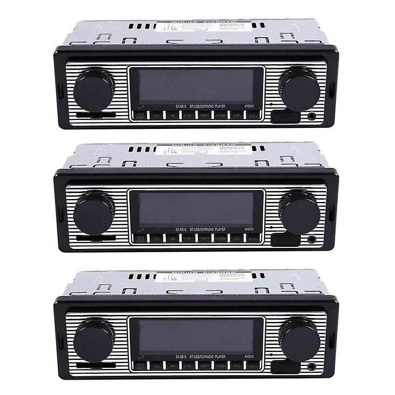 Bluetooth Vintage Car Radio Mp3 Player Stereo