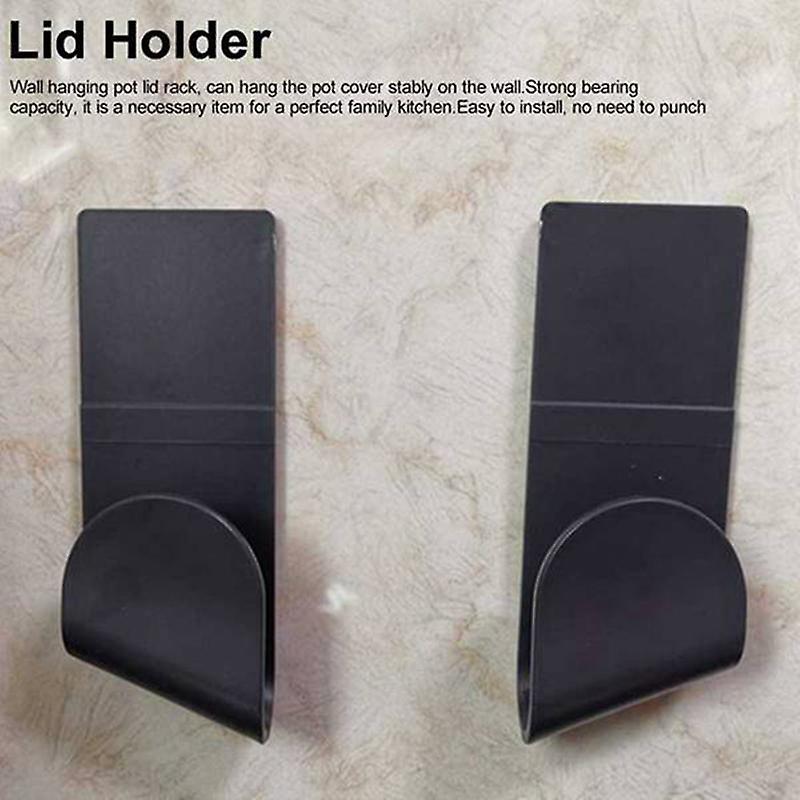 12pcs Plastic Pot Pan Lid Rack Clip Cooker Pot Cover Frame Stand
