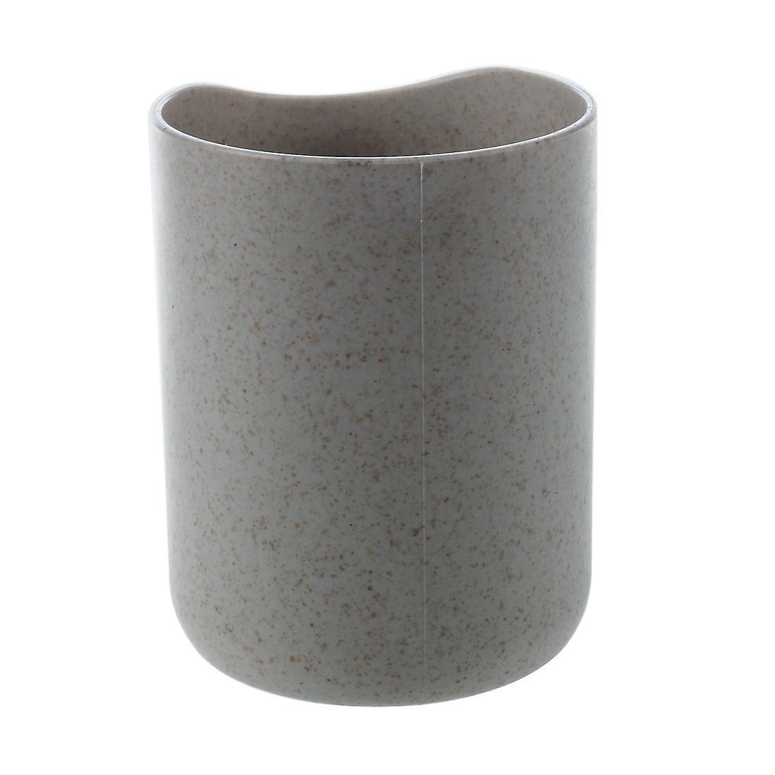 Break-resistant Coffee/tea Mug Cup Wheat Straw+food Pp Plastic Beige