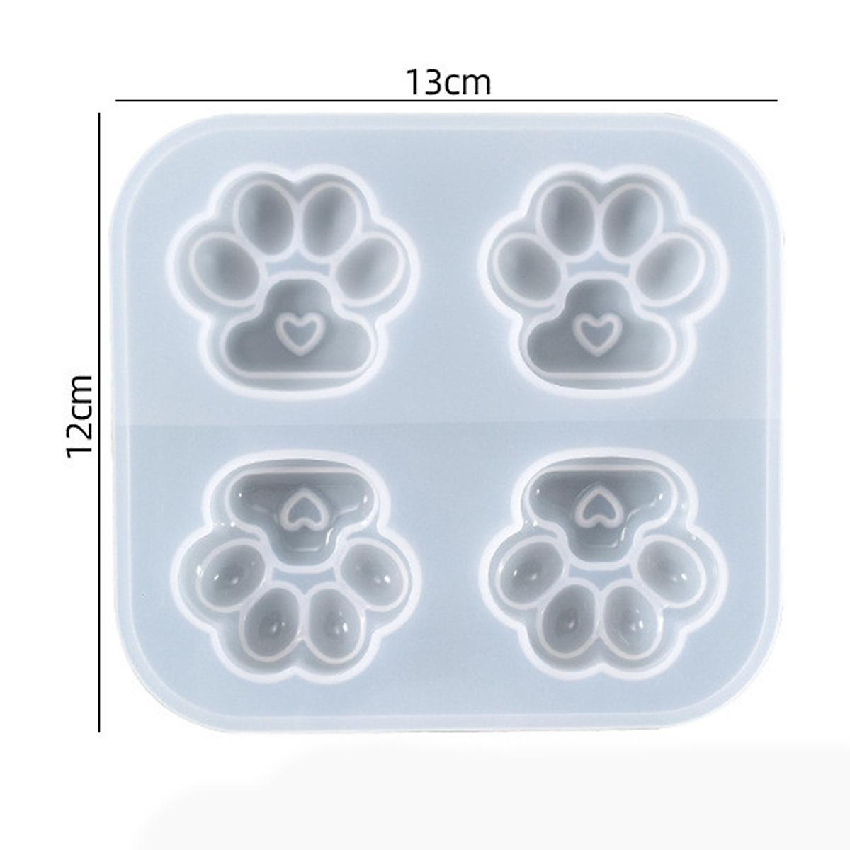 Crystal Epoxy Drain Design Lotus Leaf Soap Storage Box Silicone Mold