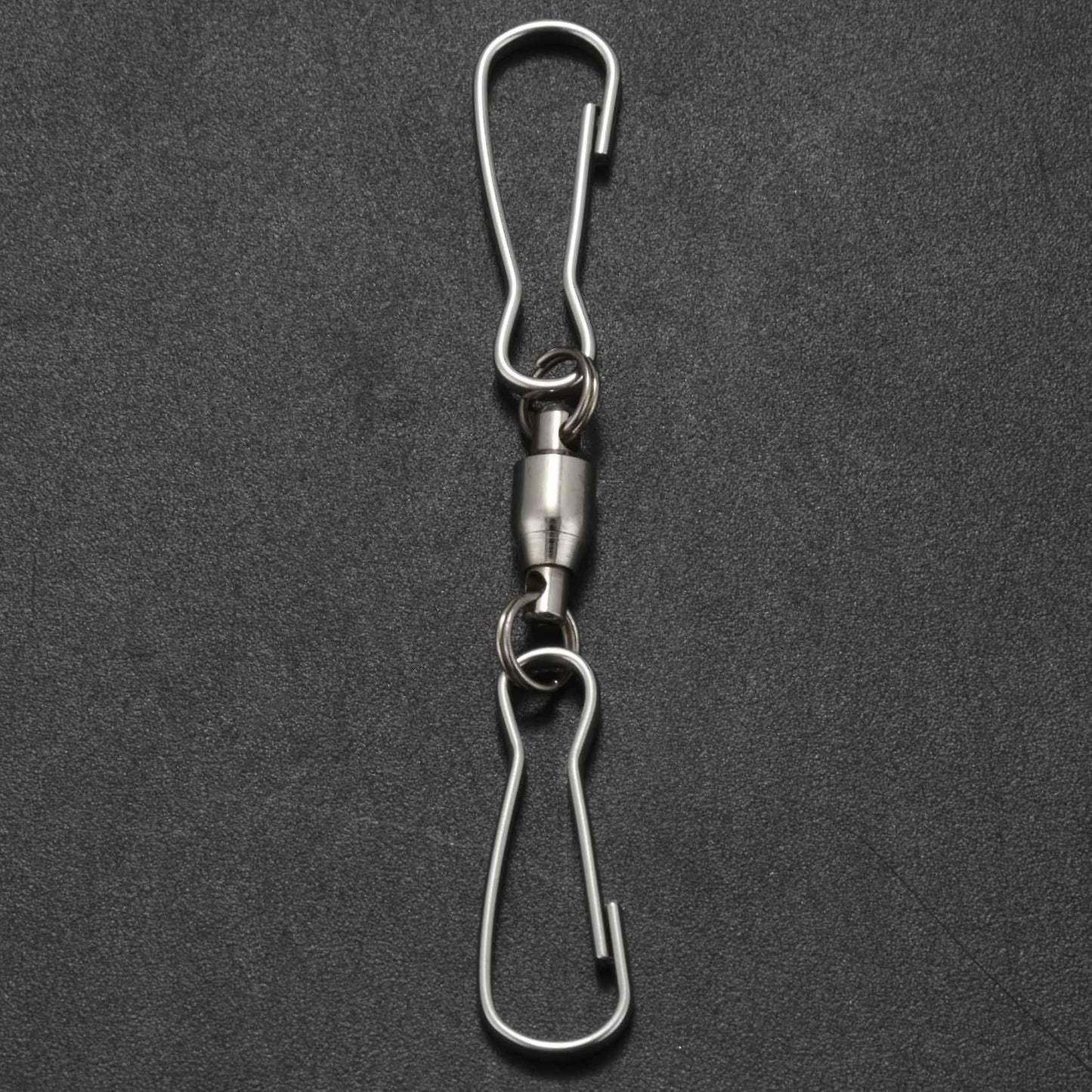 12 Pack Spinning Double Clip Swivel Hooks for Wind Spinners, Hanging