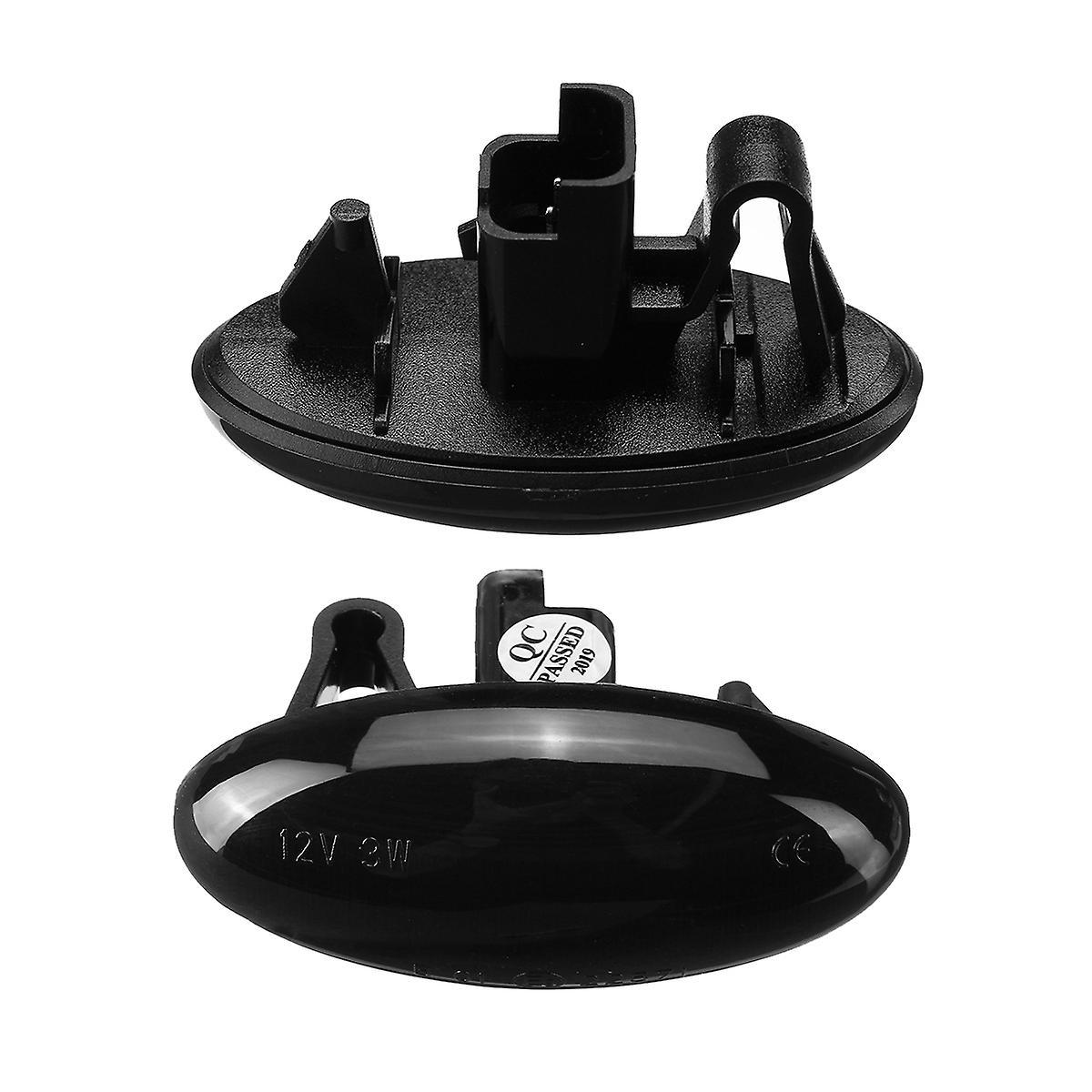 2pcs Car Led Side Marker Light Turn Signal Light Side Blinker Lamp
