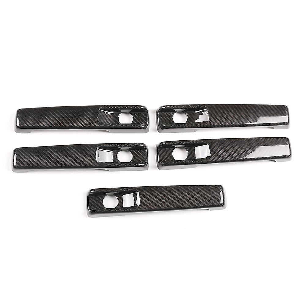 Real Carbon Fiber Car Outer Door Handle Cover Trim for Mercedes Benz