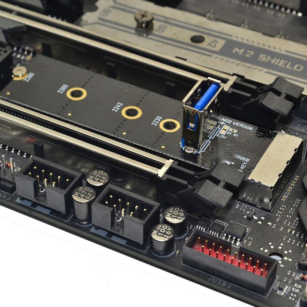 M.2 to Pci-e X16 Slot Adapter Card Ngff Riser Card for Miner Mining