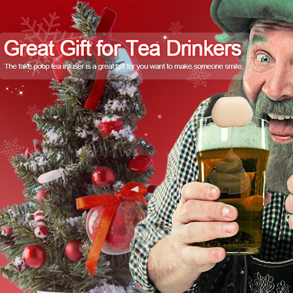Funny Gag Gifts Silicone Tea Infusers for Christmas Father's Day