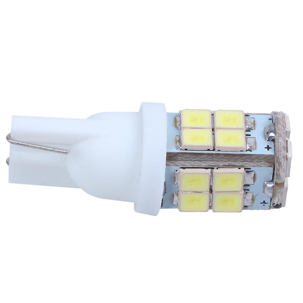 20pcs T10 194 168 W5w 5 5050 Smd Led Light Bulb Xenon Whit