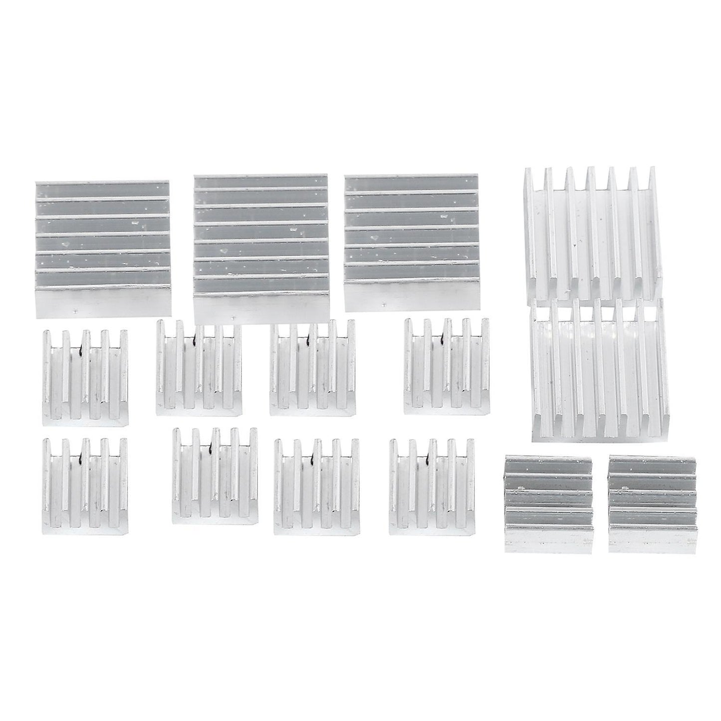 15 Pcs One Set Aluminum Heatsink Cooler Kit Sink