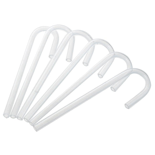 6pcs Acrylic Pipe U Shape Tube Bend for Aquarium Co2 System/diffuser