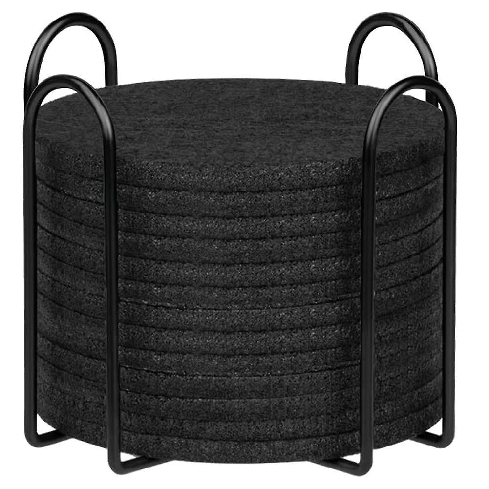 Coasters Set Felt Coasters - Suitable for Cups, Bar, Glass, 12pcs