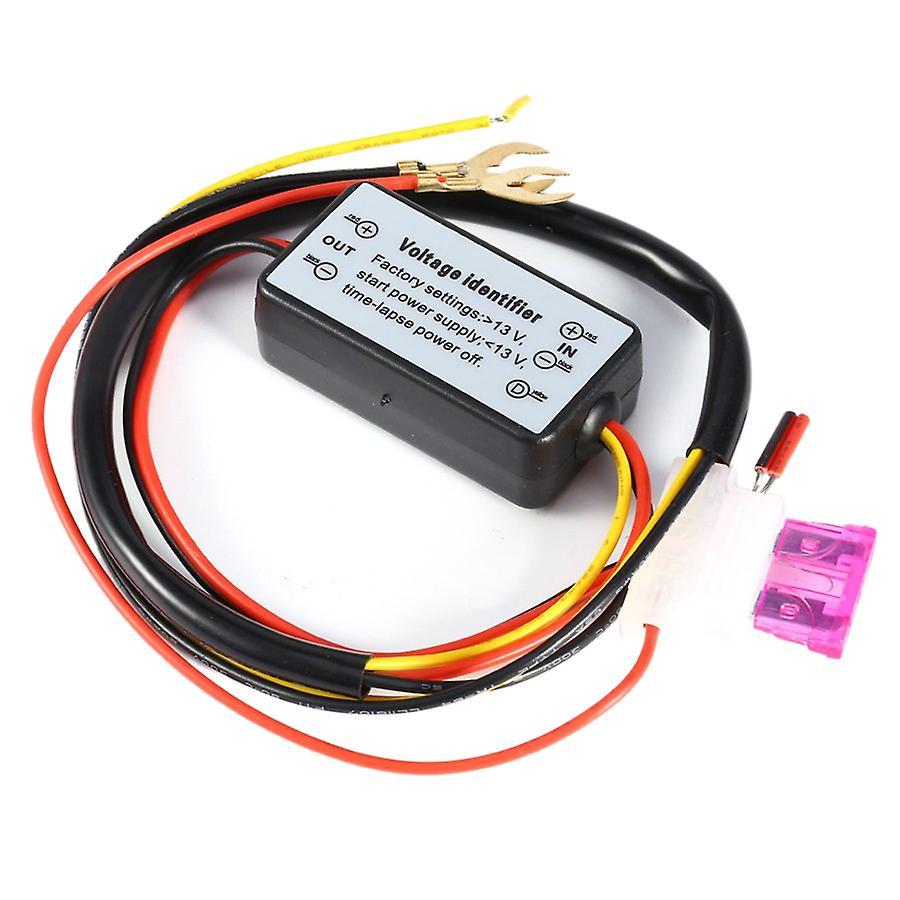 Car Led Daytime Running Light Relay Harness Dimmer On/off 12-18v