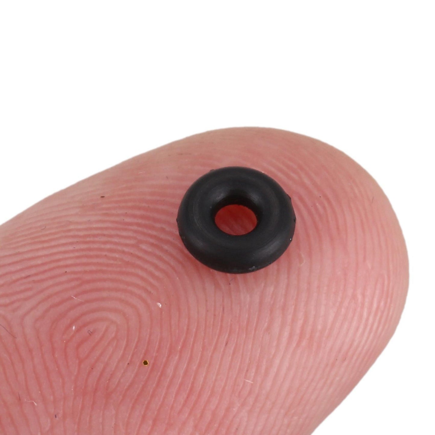 40 Piezas 5,6 Mm Diametro 1,8 Mm De Grosor De Goma En Negro O Anillos
