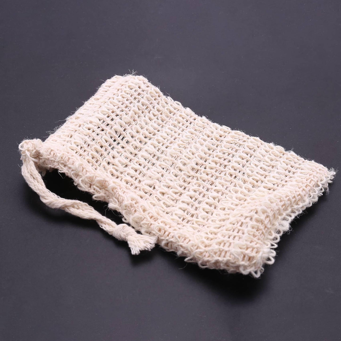 15 Packs Of Soap to Exfoliate Natural Flax Soap Bag