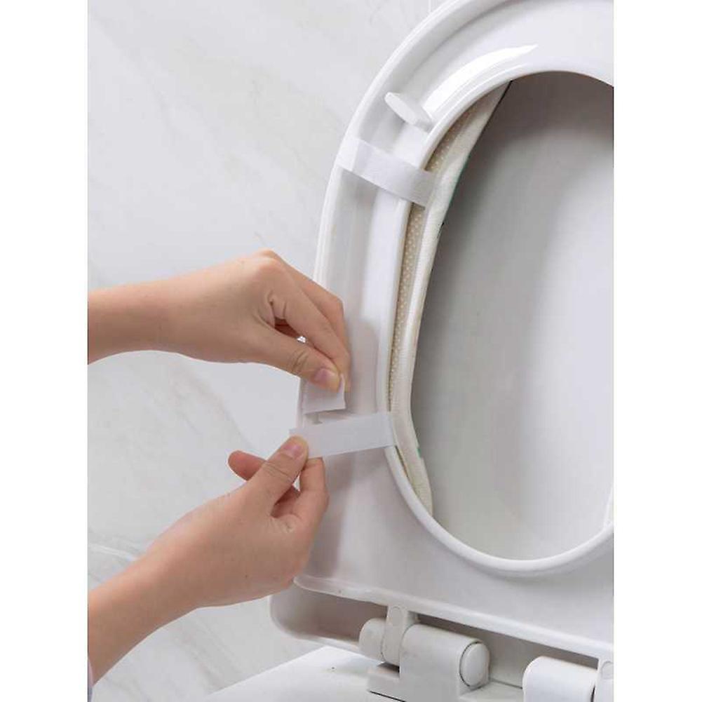 Lovely Cartoon Toilet Seat Cover Washable Waterproof Toilet Mat Pad C