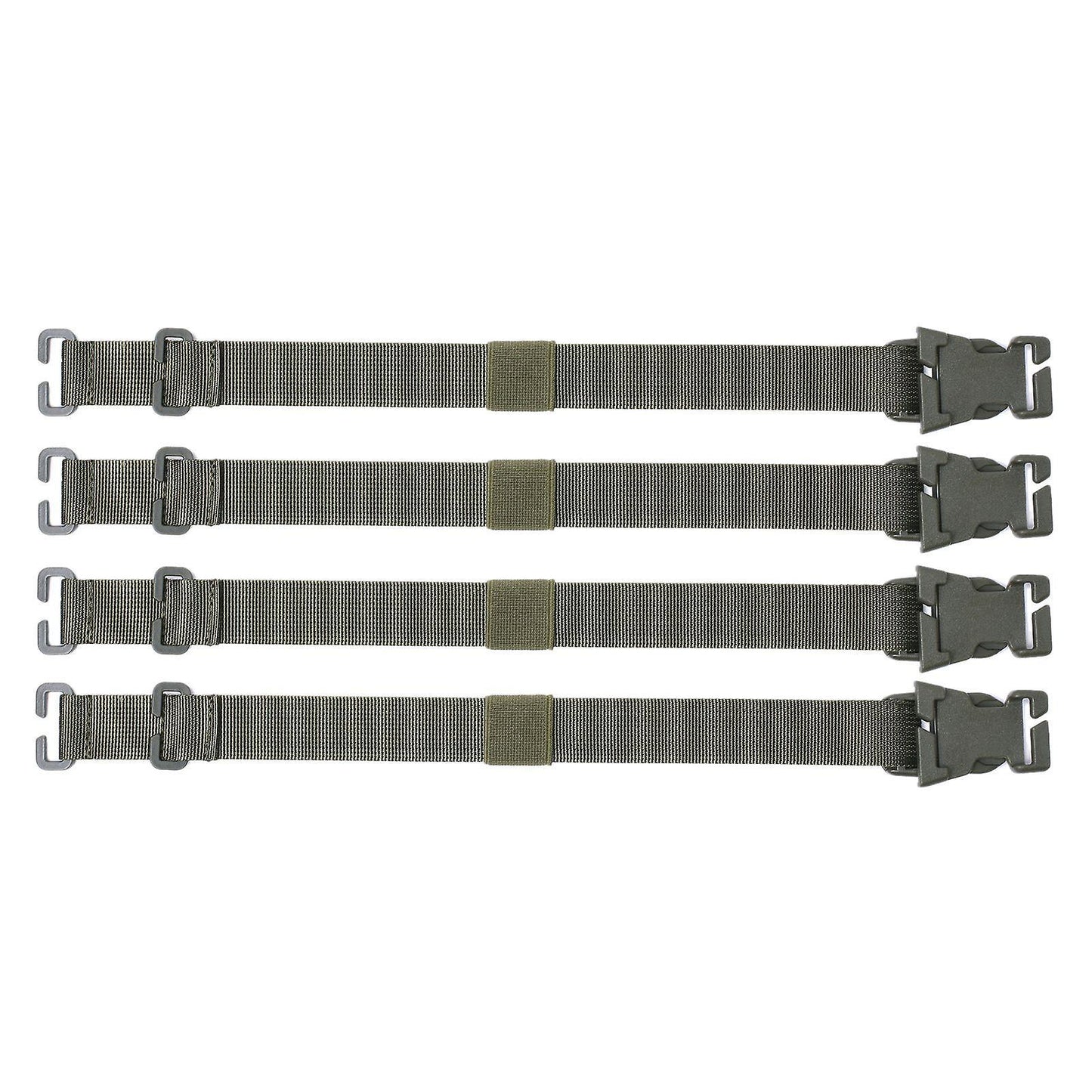4pcs Molle Straps Backpack Vest Adapter Belts for Outdoor B