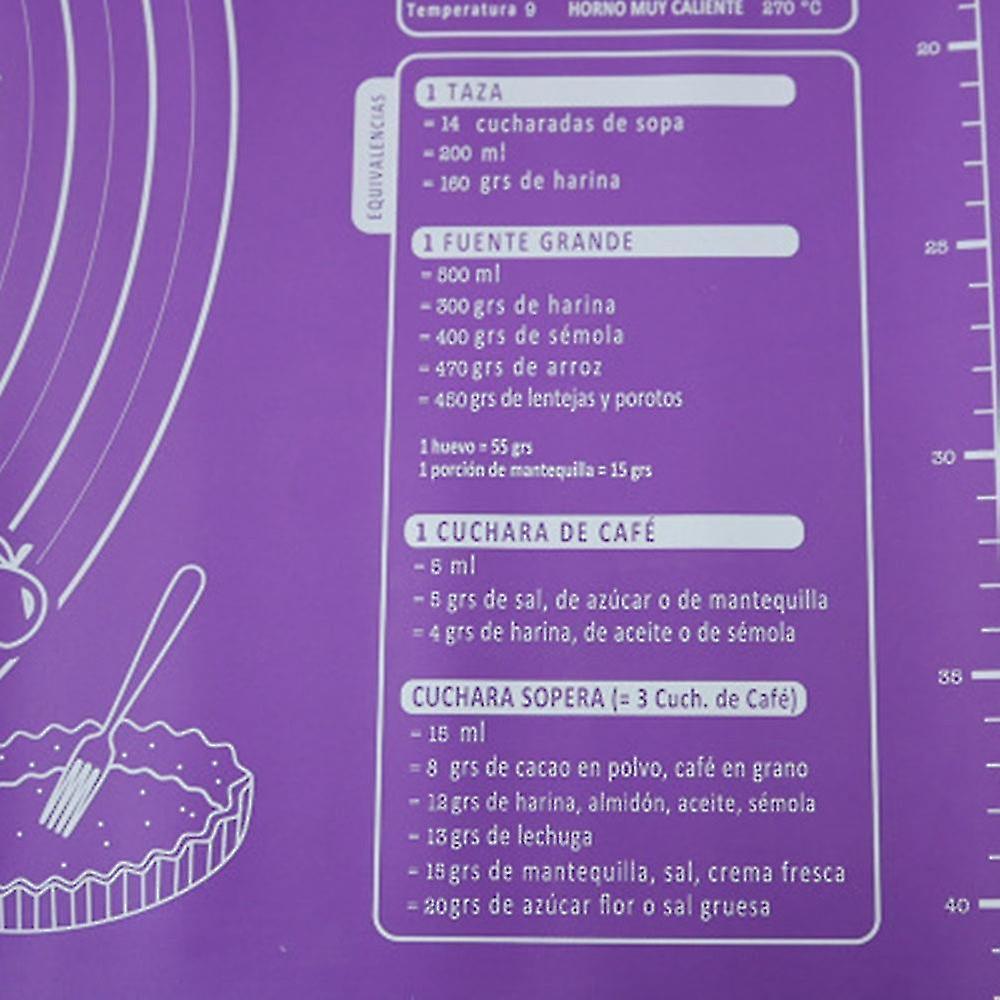 Silicone Pad for Rolling Dough Pizza Dough Non-stick Kitchen Tools