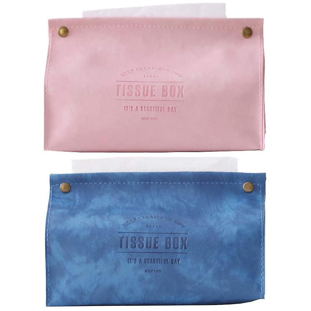 Pu Taschentuchbox Aus Leder,2 Stcke Tissue Box , Nordischen Stil