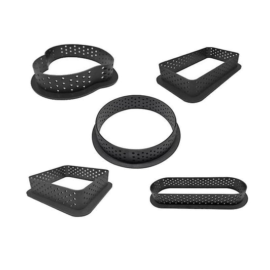 5 Pcs (round,love,square,rectangle,oval) Diy Bakeware Cake Mold