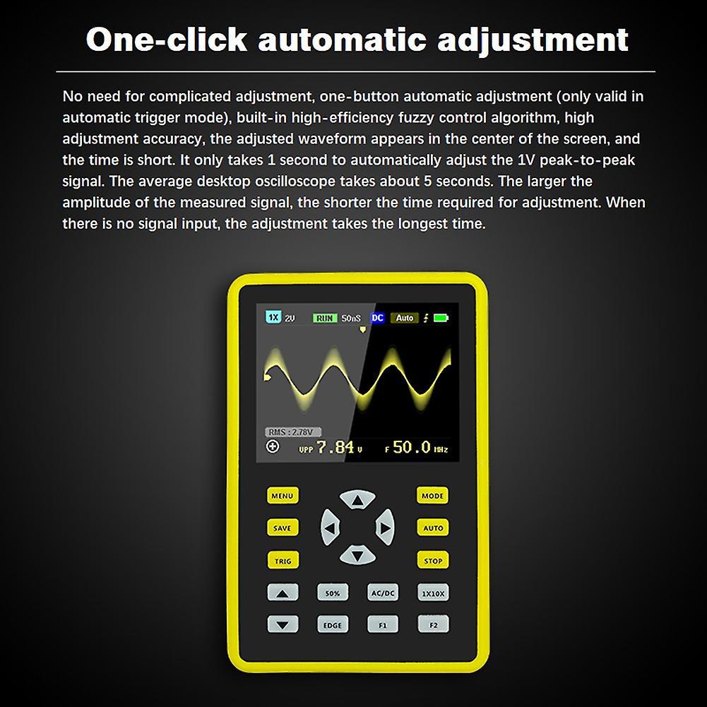 Fnirsi-5012h Screen Digital Oscilloscope Support Waveform Storage