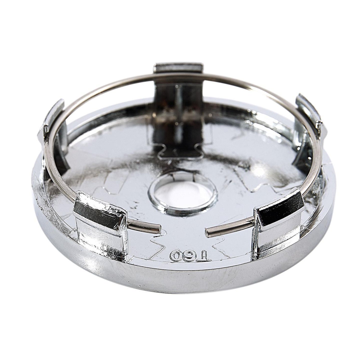 Set Of 4 Chrome Wheel Center Hub Cap Universal Car Plastic 60mm