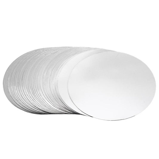 100pcs 3inch Silver Wine Pourer Disk Drip-proof Wine Pouring Disk