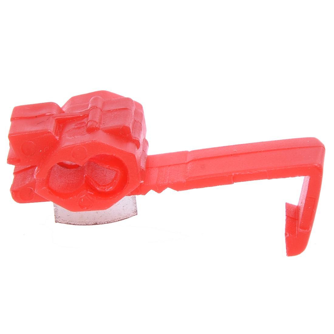 100pcs Quick Splice Connectors Lock Wire Terminals Crimp Electrical Electric - Red