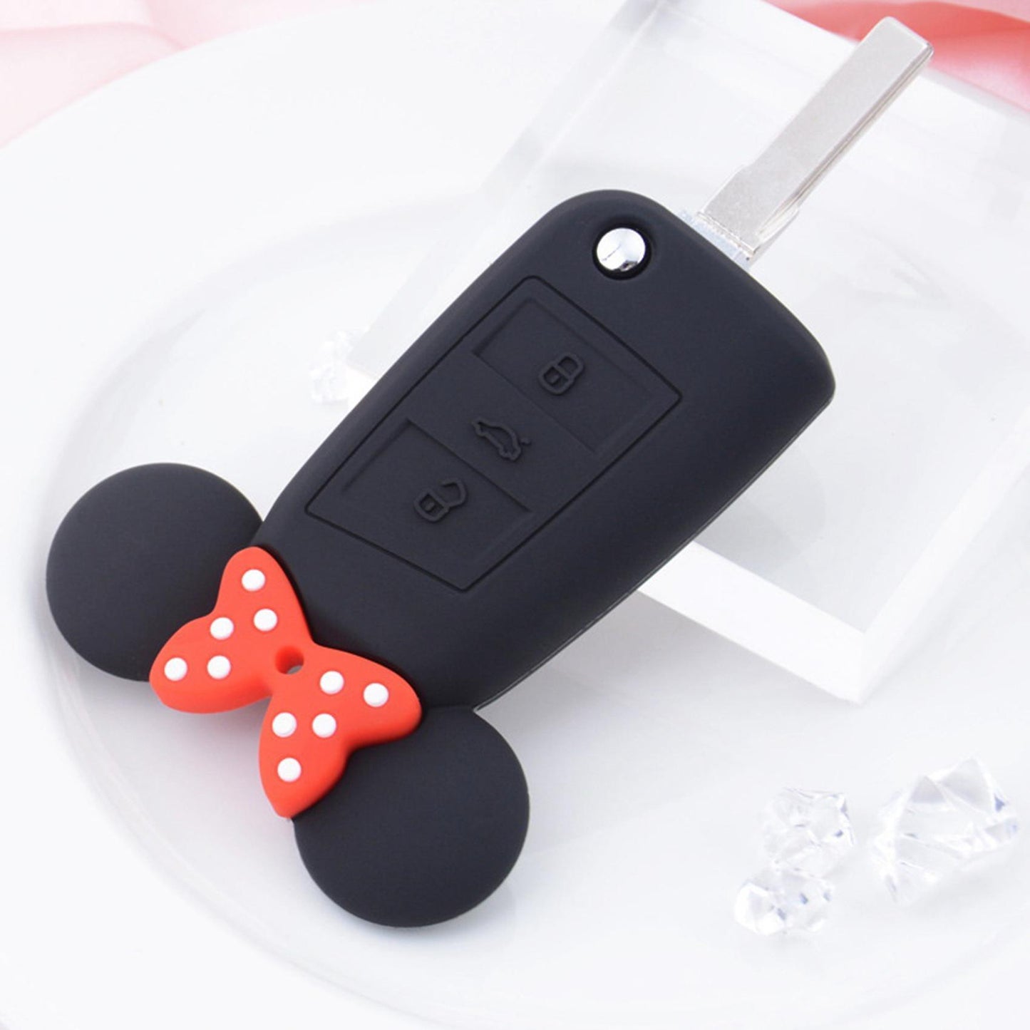 Key Case Protective Shell For-polo Sagitar T-cross Scirocco Santana B