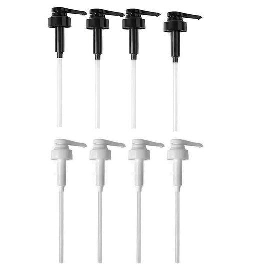 8pcs Syrup Bottle Nozzle Pressure Oil Sprayer Household Plastic Pump