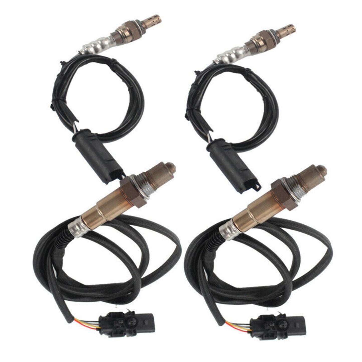 Set Of 4 Up+downstream Oxygen Sensor for Bmw 325ci 530i X3 04-06