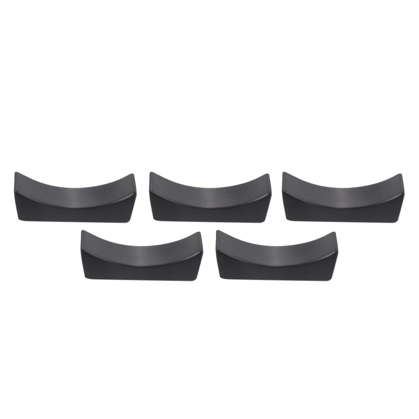 5 Pcs Stainless Steel Chopsticks Rest Holder,table Decor,black
