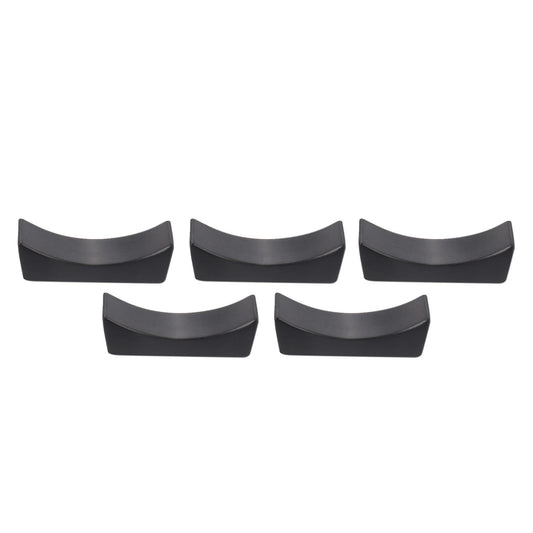 5 Pcs Stainless Steel Chopsticks Rest Holder,table Decor,black