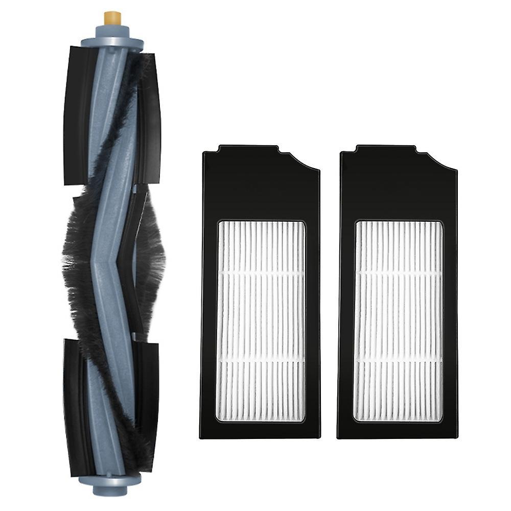 3pcs Hepa Filter Main Rolling Brush for Ecovacs X1 Turbo Omni Robot