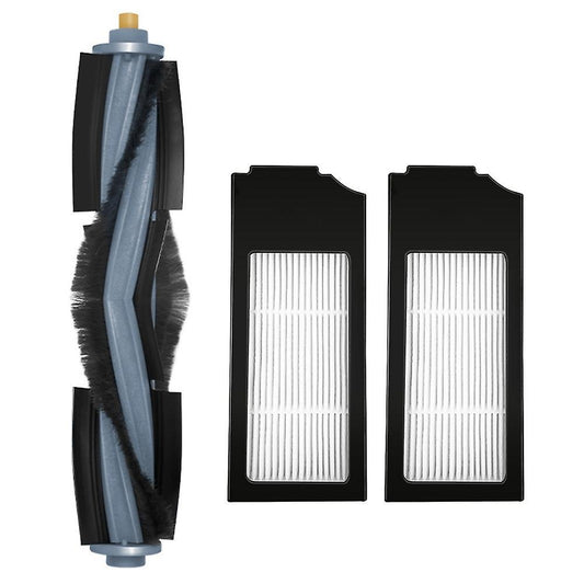 3pcs Hepa Filter Main Rolling Brush for Ecovacs X1 Turbo Omni Robot