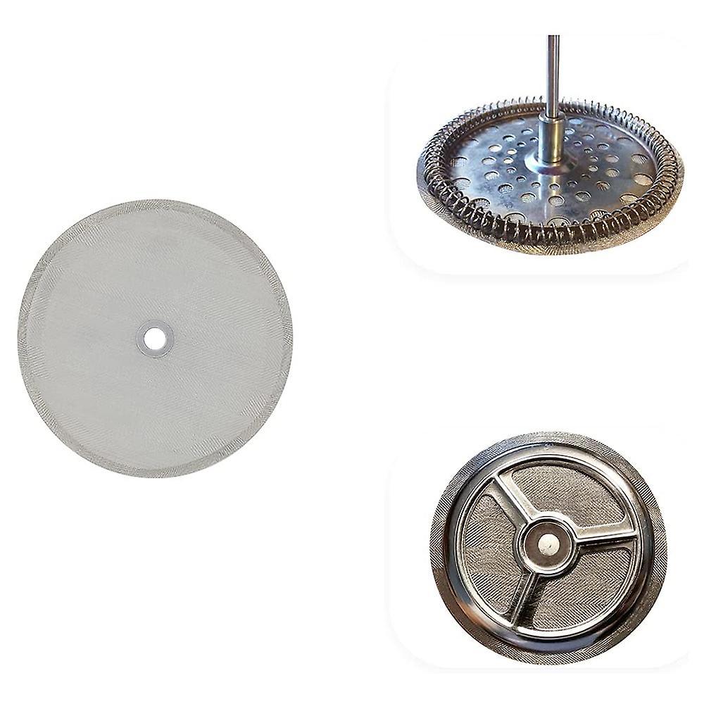 French Press Replacement Filter Screen Reusable Stainless Steel Mesh