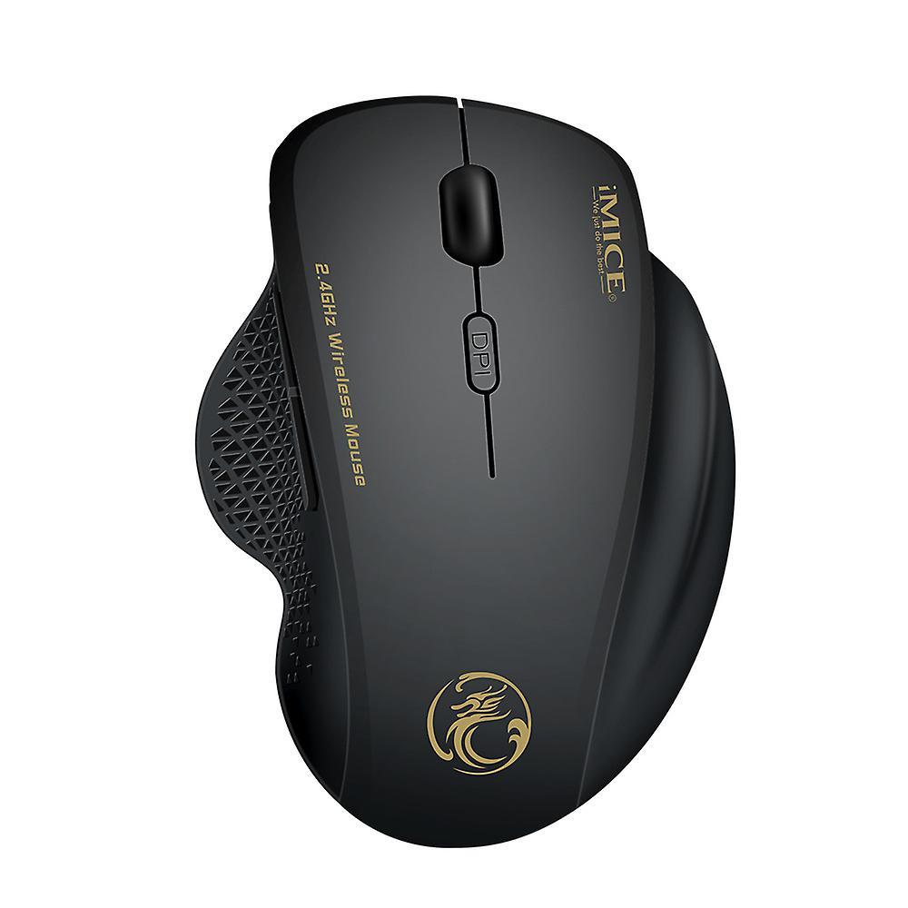 Imice Wireless Mouse 6 Keys Led 1600 Dpi Computer Charge Mouse