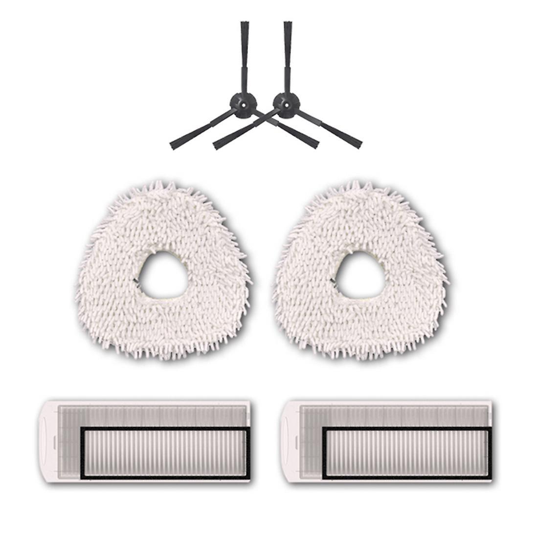 1set Mop Cloth Side Brush for Narwal J1 Yjc003 Yjcc001-1 Cleaner