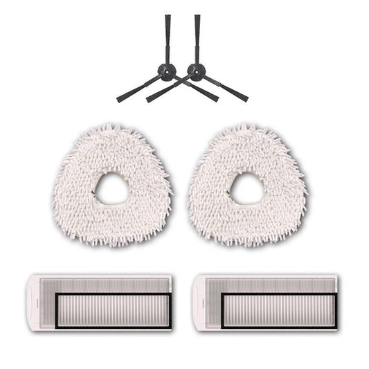 1set Mop Cloth Side Brush for Narwal J1 Yjc003 Yjcc001-1 Cleaner