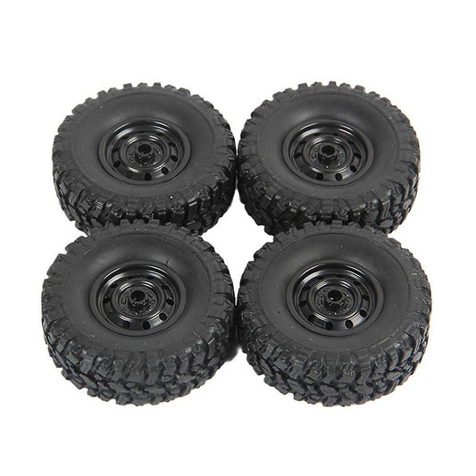 4pcs 65mm Tire Tyres Wheel for Mn D90 D99s Mn-90 Mn91 Wpl C14 Rc Car