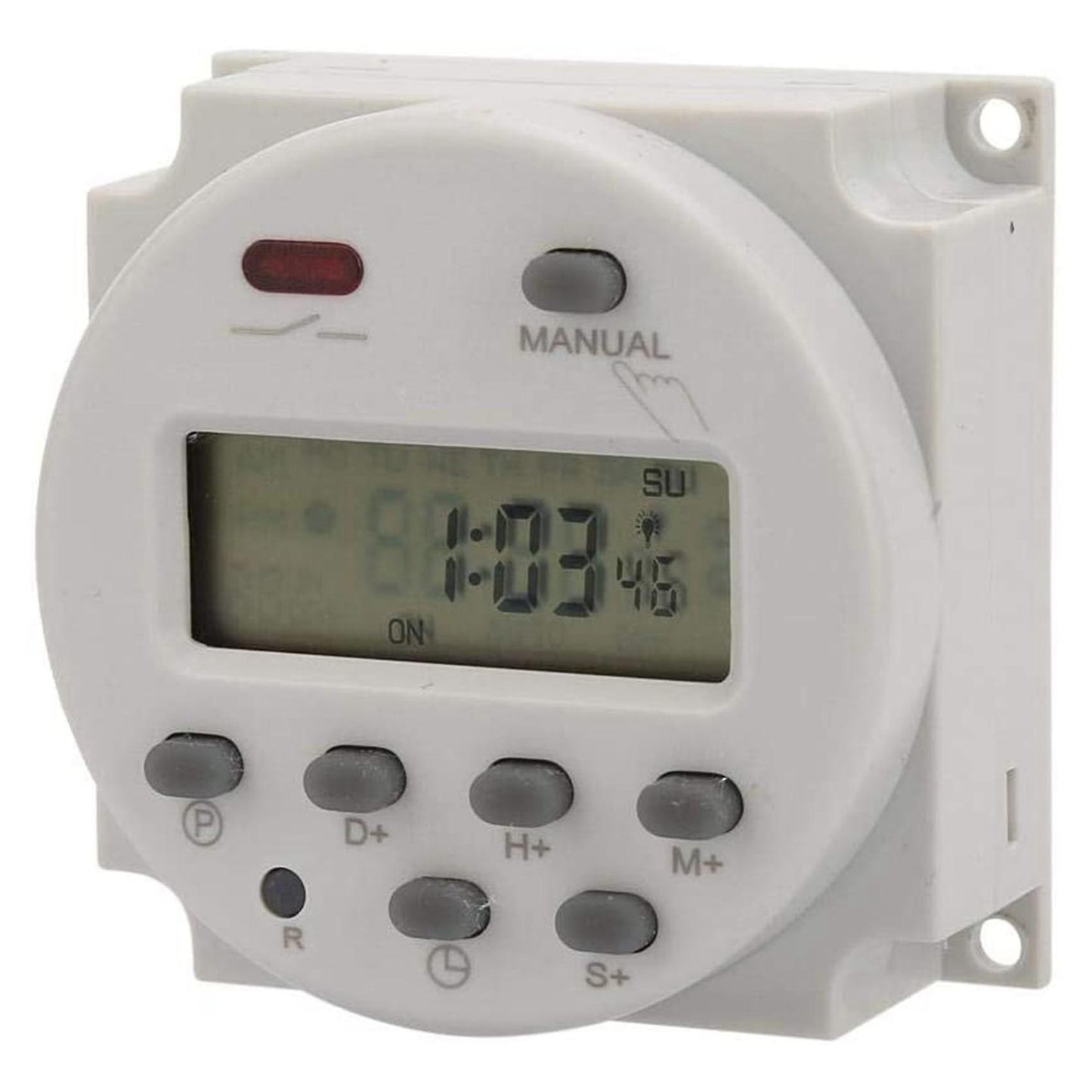 Digital Display Timer Switch 1s - 168h 5va Small Timer Switch(12v Dc)