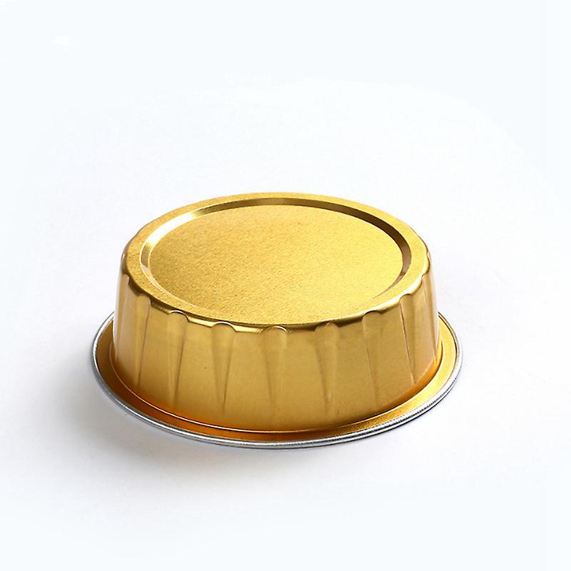 50pcs Disposable Aluminum Foil Bowl Baking Barbecue Aluminum Foil Box