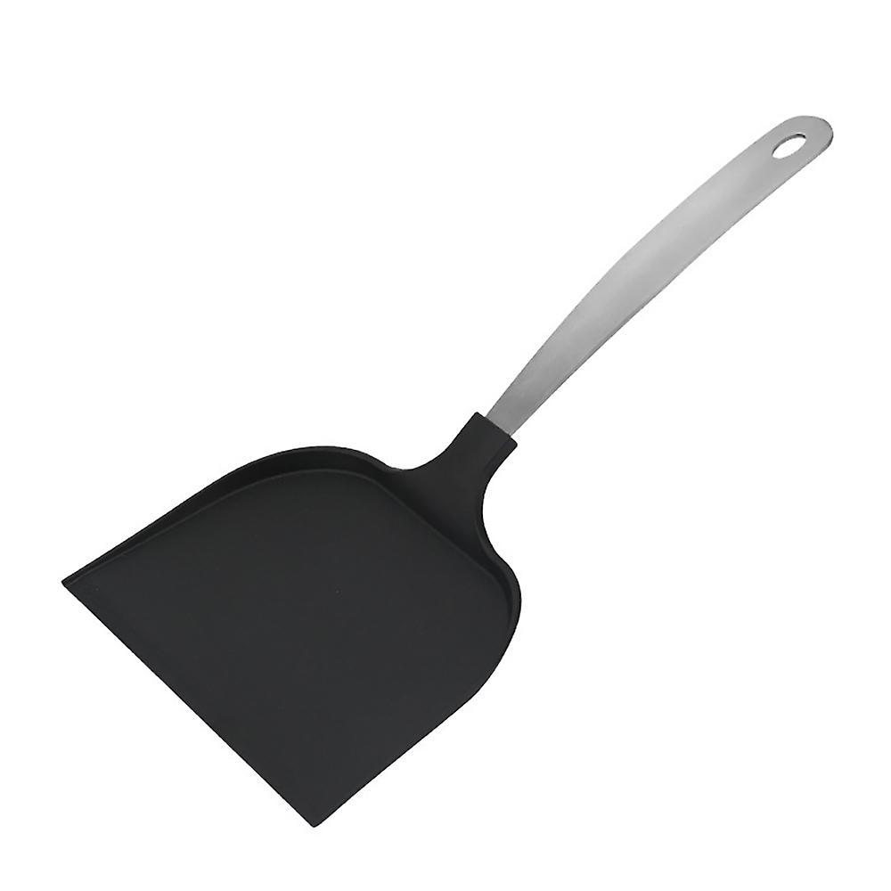 Bread Paddle Stainless Steel Handle Household Pizza Peel, Black