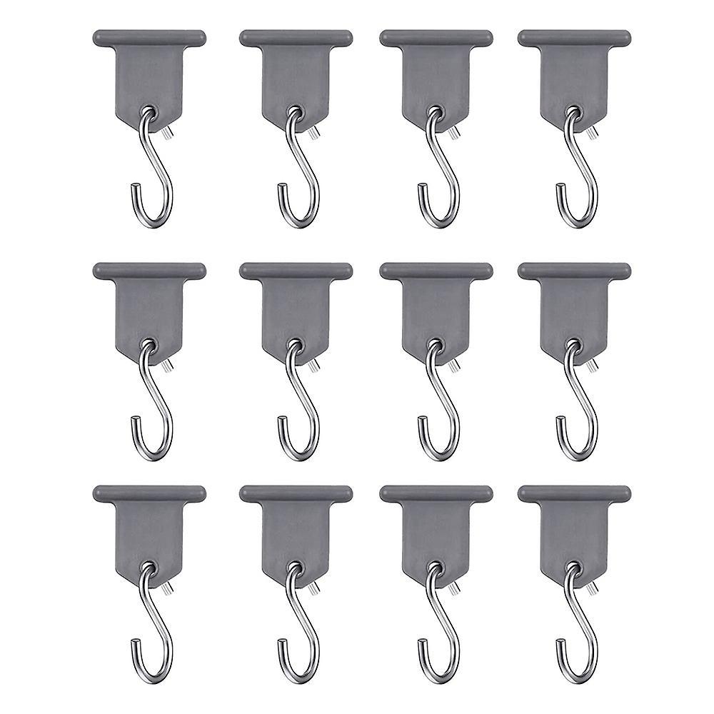 12pcs Camping Awning Hooks for Christmas Party Caravan Travel Trailer