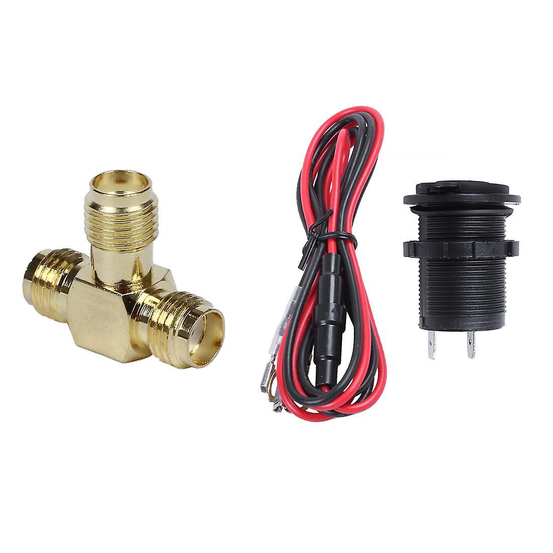 Outlet Socket Cigarette Lighter Incl. 60cm Cable Board Socket Motor