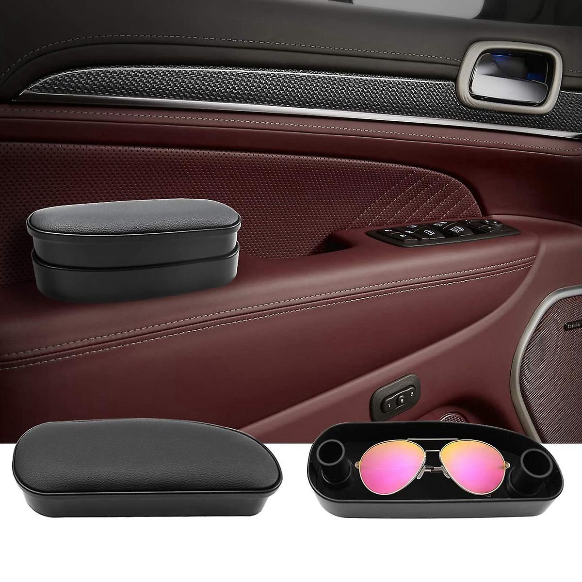 Car Door Elbow Rest Side Door Arm Rest Storage Case for Jeep Wrangler