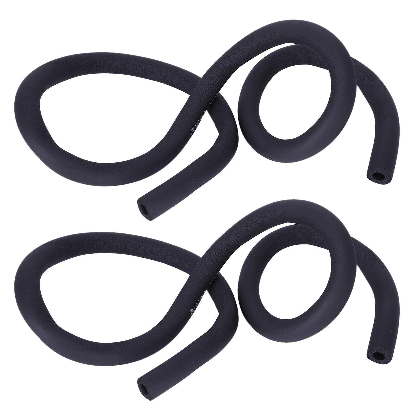 2x 1.7m Long 10mm X 9mm Air Conditioner Heat Insulation Pipe Black