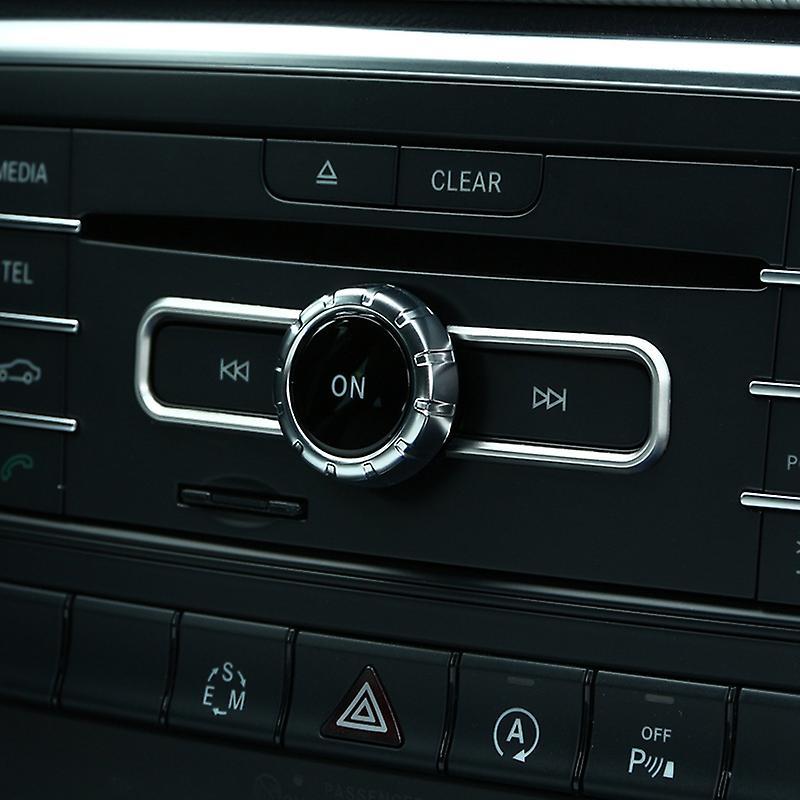 Chrome Interior Accessory Cd Switch Sequin Trim for Mercedes Benz
